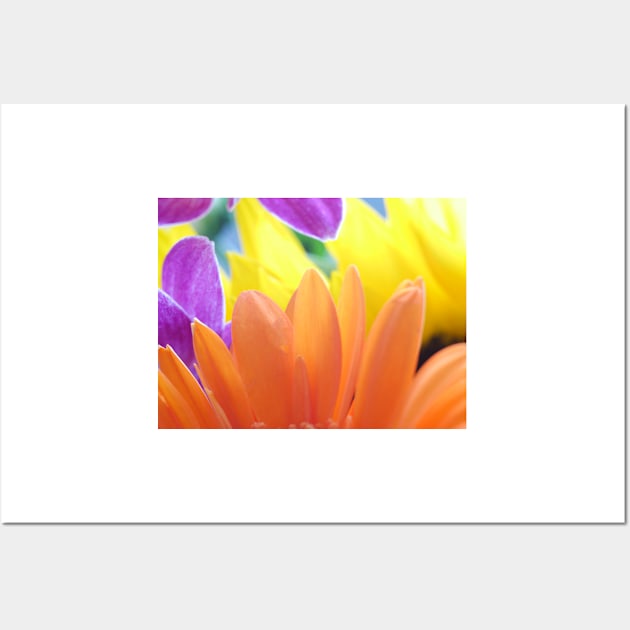 Flower abstract image Wall Art by goldyart